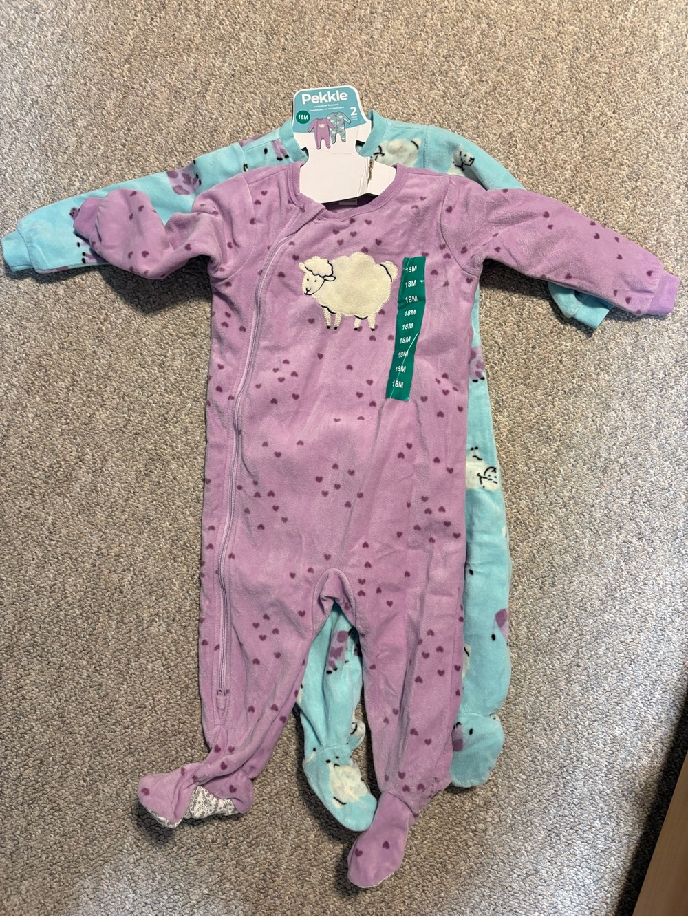 Pekkle Fleece Sleepers